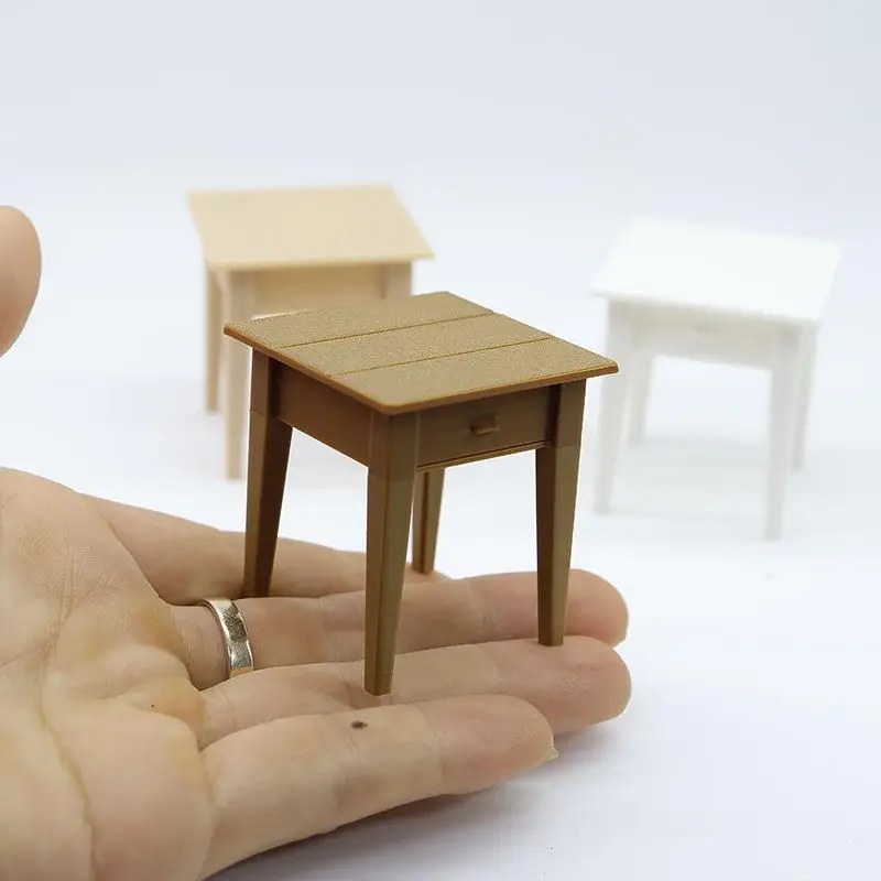 [JN] 1 Stuk Mini Kast Ornament Nieuwe 1:12 Poppenhuis Miniatuur Nachtkastje Meubels Model Decor Poppenhuis