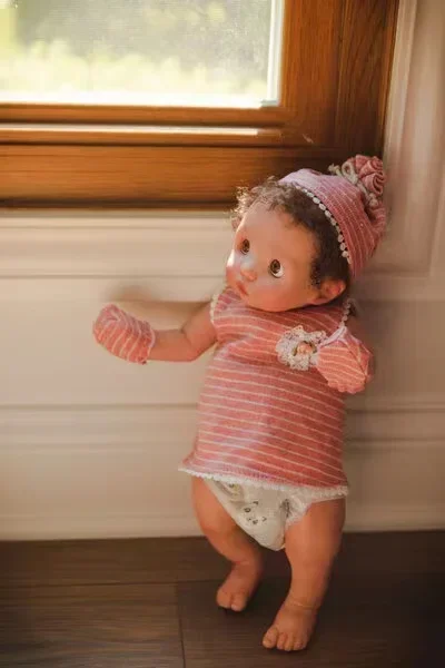 

DLS Индивидуальная ограниченная поставка 16 дюймов Reborn Baby Peeka Волосы ручной работы уже готовая кукла от художника Lulun Рождественский подарок