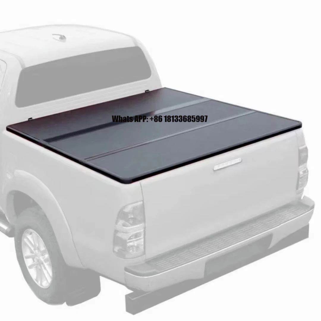 Factory Sale good Price 4x4 Auto Parts Retractable Roll up Hard Manual Tonneau Cover for ISUZU  D-max