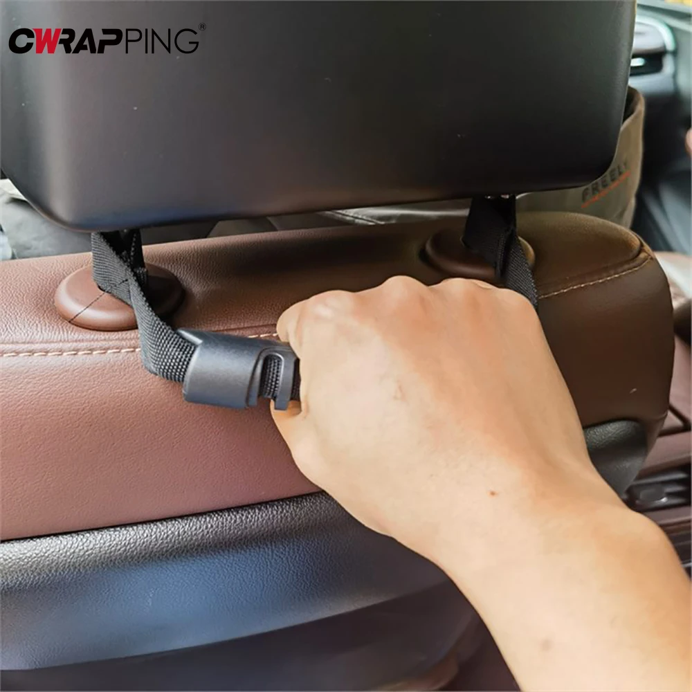 

2 шт. портативная автомобильная внутренняя ручка подголовника автомобиля противоскользящая универсальная автомобильная ручка ручка заднего сиденья для автофургонов автомобильные аксессуары