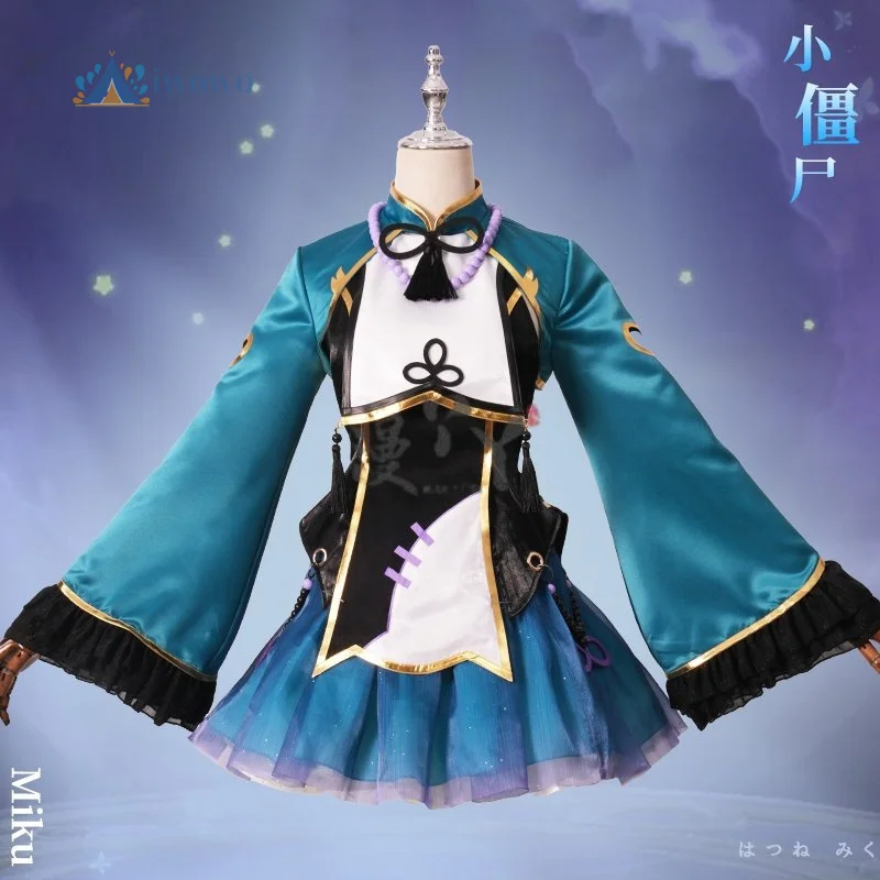 

Game Miku Lovely Lolita Cosplay Costume Little Zombie Dress Uniform Hallowen Carnival Christmas Anime Party Women Clothes New