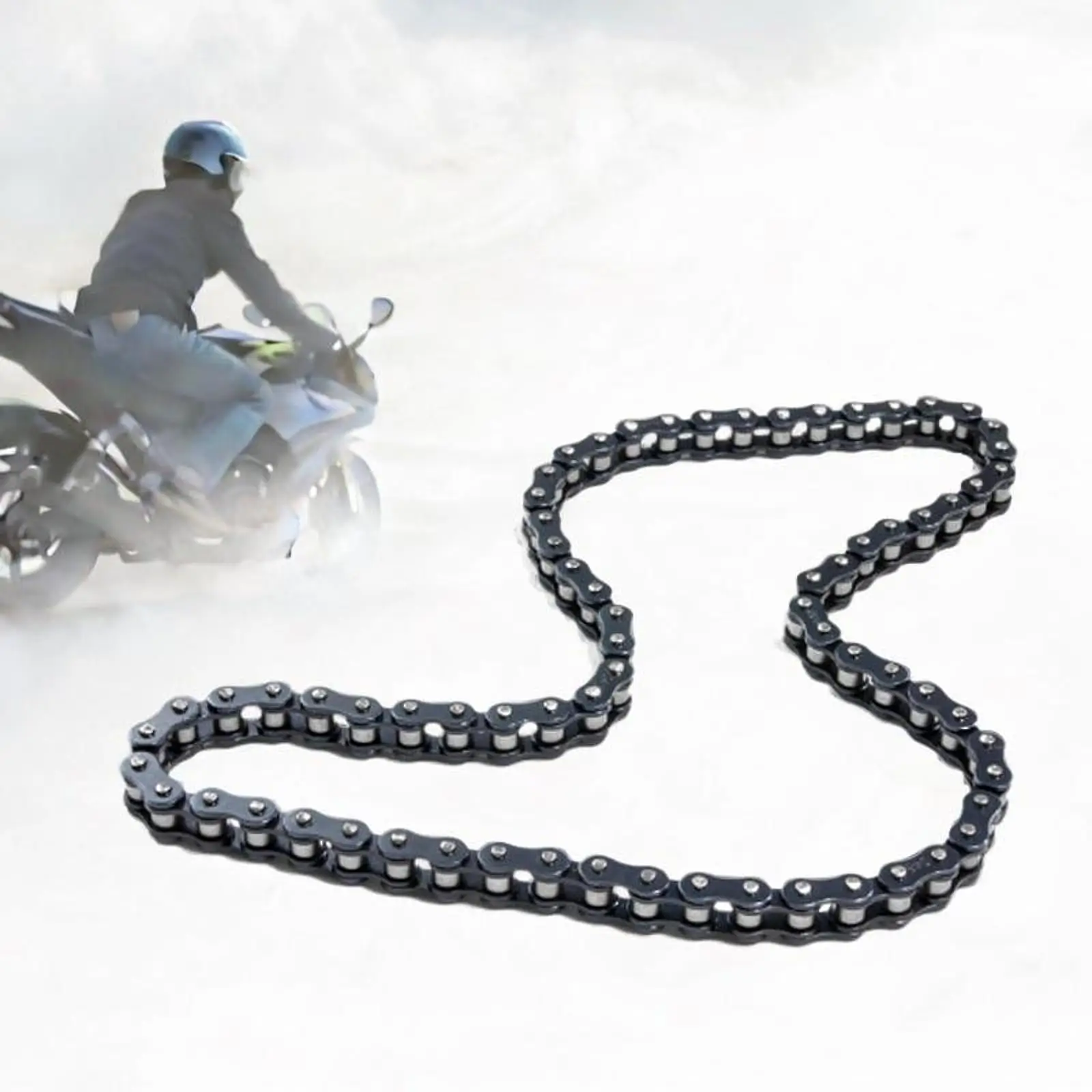 Chaîne de moto RC à échelle 1/4, fixation légère, Installation facile, 70 rouleaux, pièces de rechange pour moto électrique