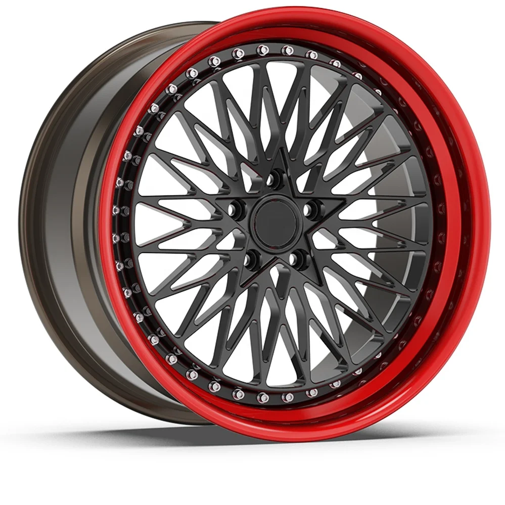 【Hot】 New Design Forged Alloy Wheels 18 19 20 21 22 23 24 Inch  Custom Forged Car Wheel 3 Piece