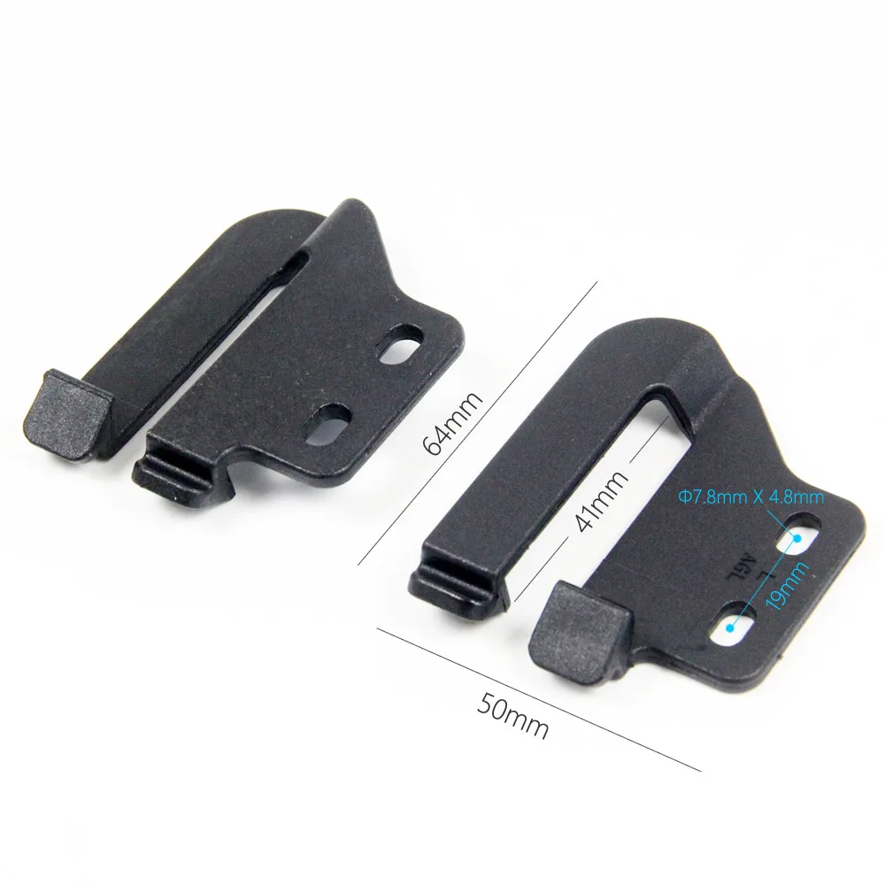 Imagem -03 - Correia Ajustável Loop Velocidade Clips para Kydex Couro Coldre Híbrido com Hardware Otw