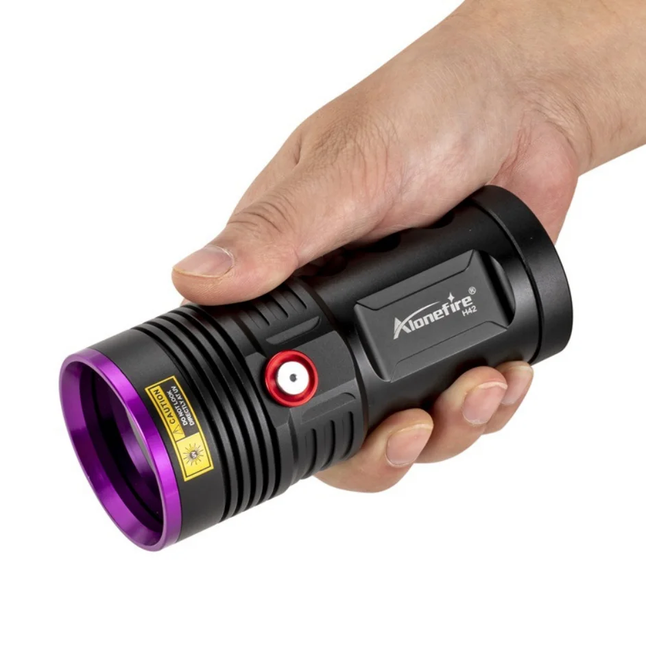 

Alonefire 45W 365NM UV Ultraviole Flashlight for Detector Pet Urine Stains Cat Tinea Leak Marker Rechargeable Torch Light