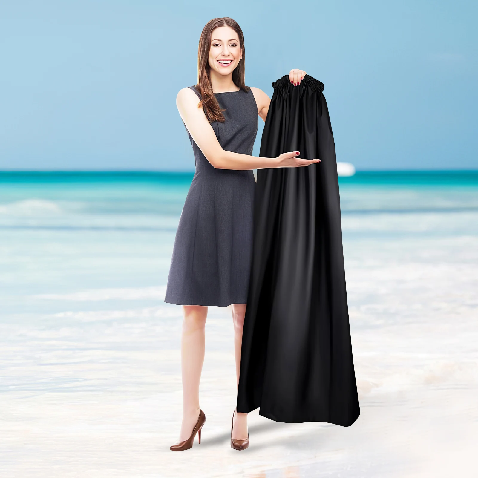 

Portable Changing Satin Privacy Tent Outdoor Dressing Car Changing Tent Beach Sunshade Foldable Storage