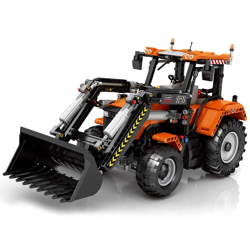 

1496PCS 22024 Loading Tractor Model RC Engineering Vehicle Building Blocks RC Car Model Bricks DIY Toy Holiday Birthday Gift