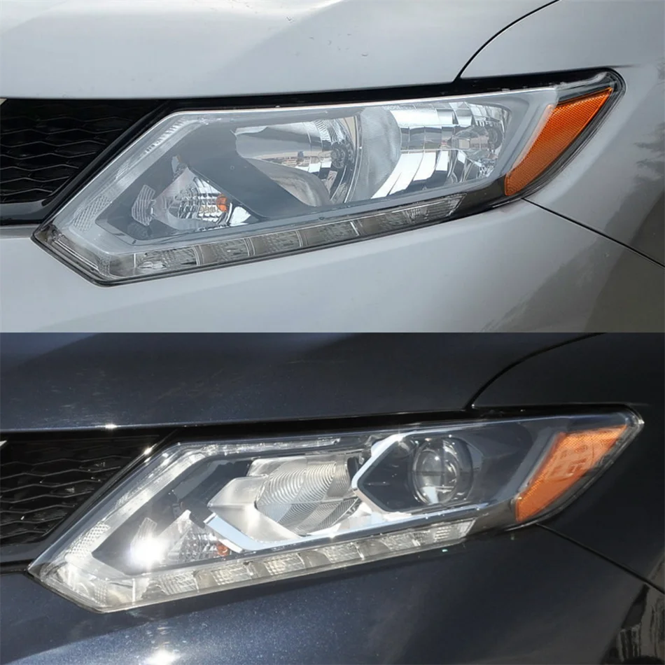 For Nissan X-Trail 2014 2015 2016 Automotive Accessories Car Base Head Lamp Shell Headlamp Base Fixing Bracket Front Lamp Cover