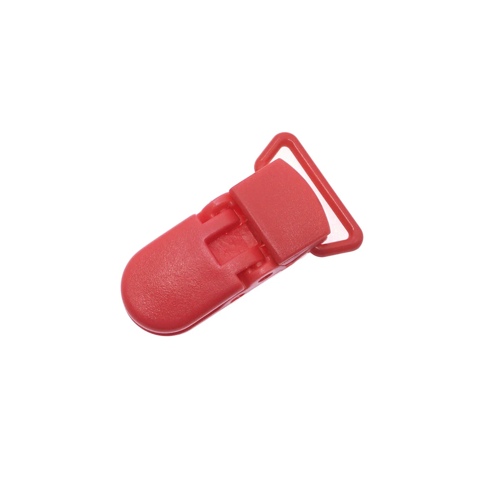 50 Stuks 20 Mm 20 Kleuren Kleurrijke Plastic Fopspeen Clips Voor Jewelr Maken Sieraden Accessoires Diy Fopspeenketting Jarretel Peuter