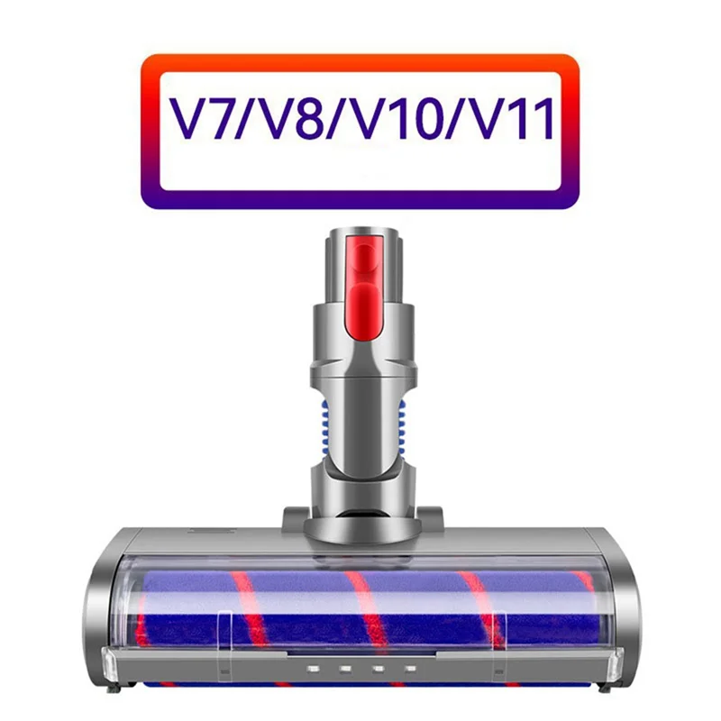 A05G-For دايسون V7 V8 V10 V11 V15 G5 مكنسة كهربائية بديلة لرأس الأرض فرشاة دوارة ناعمة جزء قابل للتدوير
