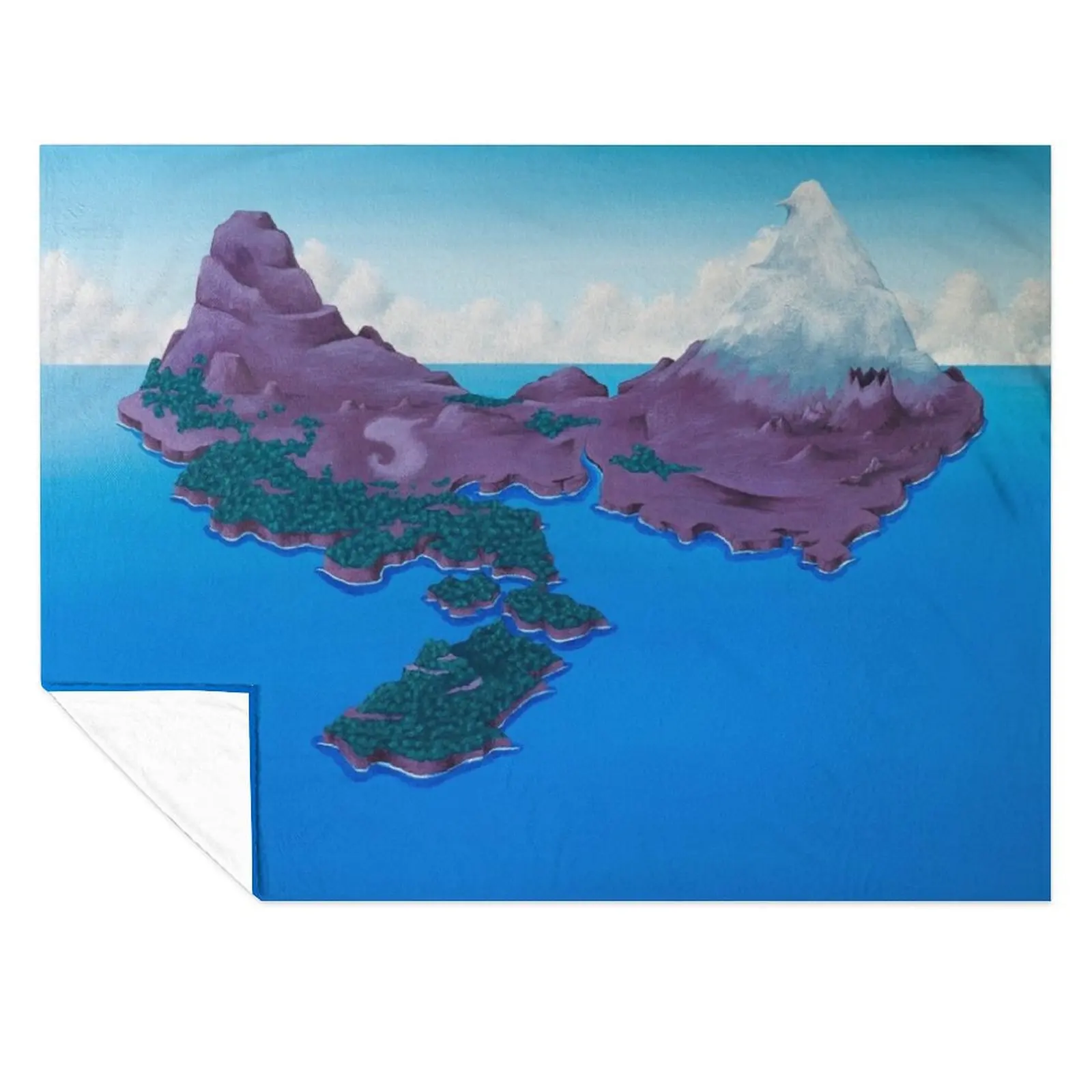 

Nowhere Islands Throw Blanket valentine gift ideas for sofa Thermal Blankets