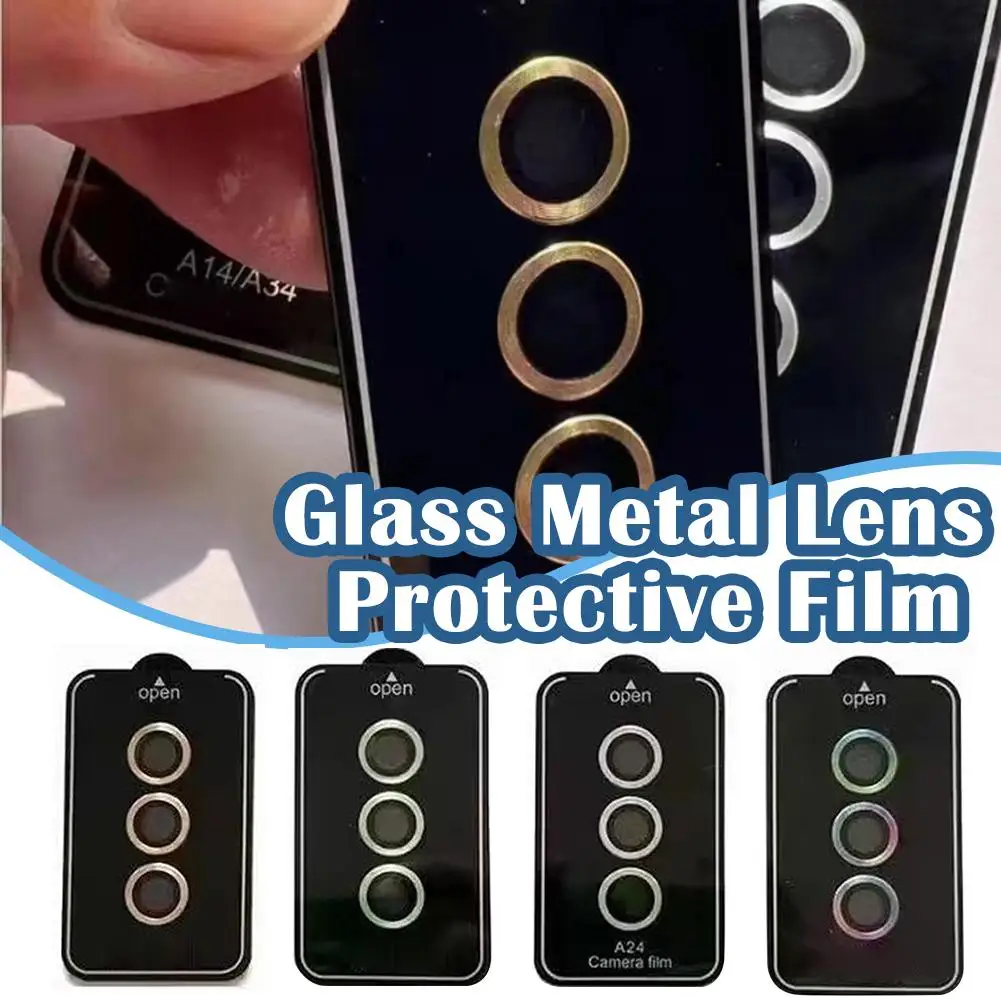 Gitter Camera Lens Glass For Samsung Galaxy S24 FE Screen Protector Protective Metal Cap Case ﻿ H8Z9