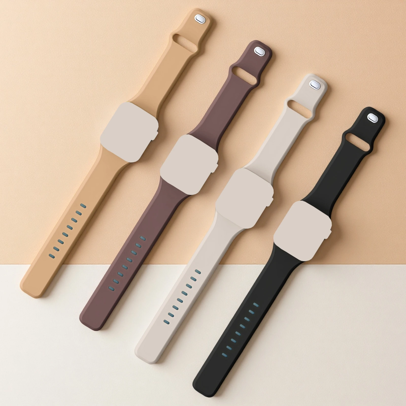 スポーツバンド Apple Watch バンド 38mm 40mm 41mm 42mm 44mm 45mm 46mm 49mm 対応、iWatch B 対応 ソフトシリコンストラップ