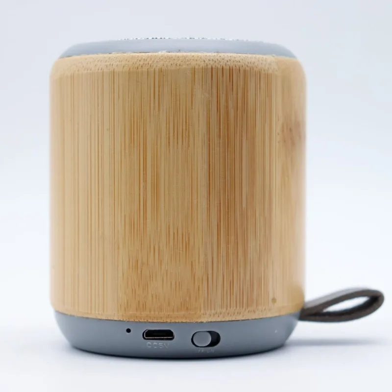 Bamboo and wood environmentally friendly Bluetooth speaker, desktop mini portable Bluetooth speaker