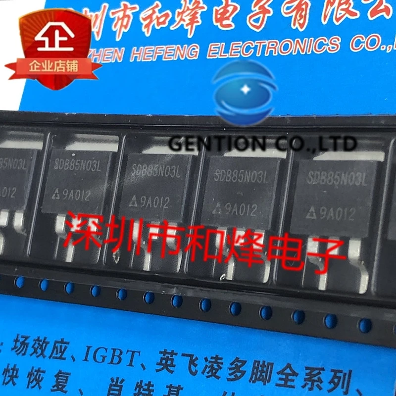 

10 шт. SDB85N03L TO-263 30 В 85 А в наличии 100% новые и оригинальные