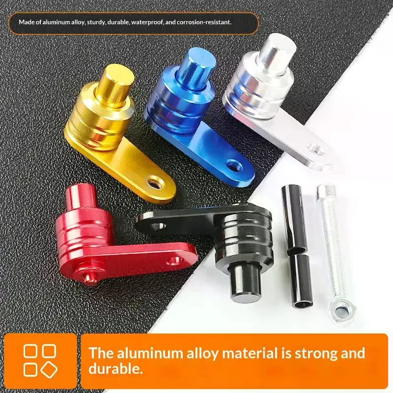 Motorcycle Modification CNC Aluminum Alloy Material PCX Parking Lock Deep Electric Vehicle Ramp Parking Lock Switch Accessories