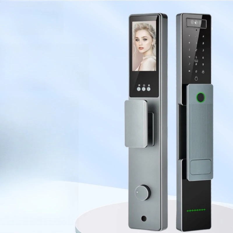 3D facial recognition lock, automatic fingerprint password, home security door smart door lock