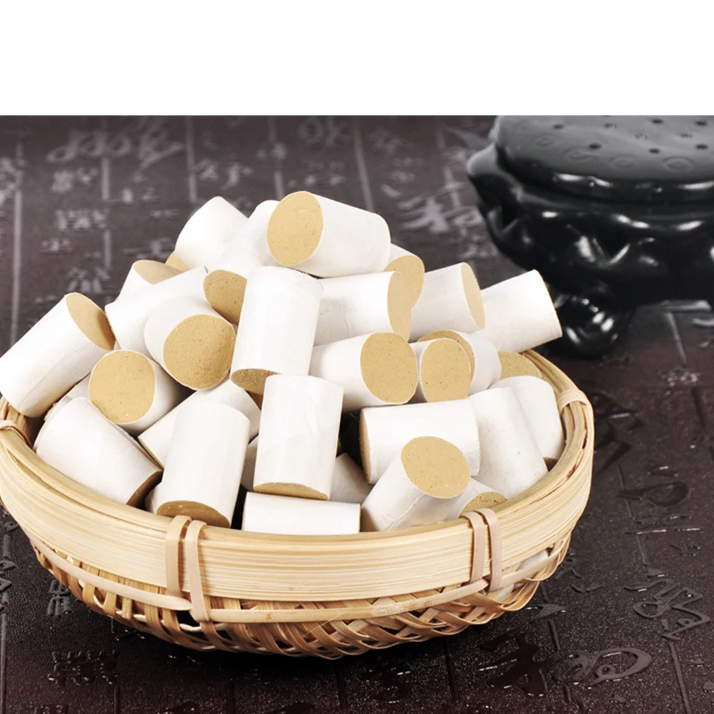 

Handmade Wild Moxa Rolls 1.8x2.7cm Natural Mugwort Stick Mild Burn Moxibustion Stick Herbal Moxa Sticks Handmade Sticks