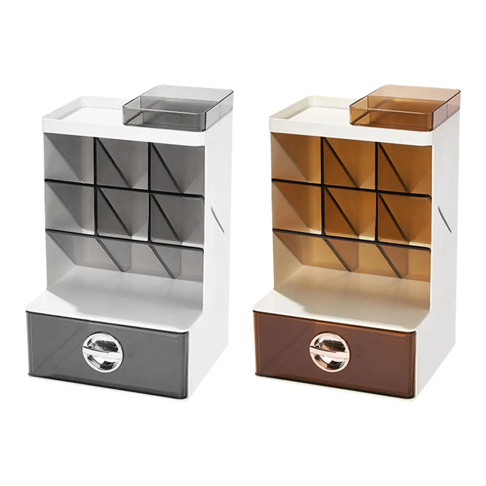 

Desk Organizer Art Supply Makeup Brush Holder Multifunctional Pencil Cup Desktop Organizer Pen Holder for Markers Pens Cosmetics