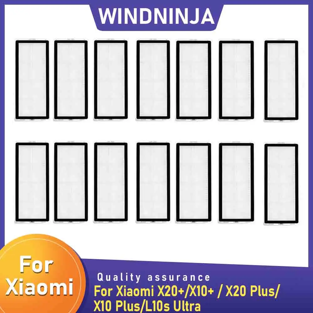 Waschbarer Filter-Ersatzteil für Xiaomi X20+ X10+ X20 Plus X10 Plus für Dreame Robot Vacuum L10s Ultra Staubbox-Zubehör