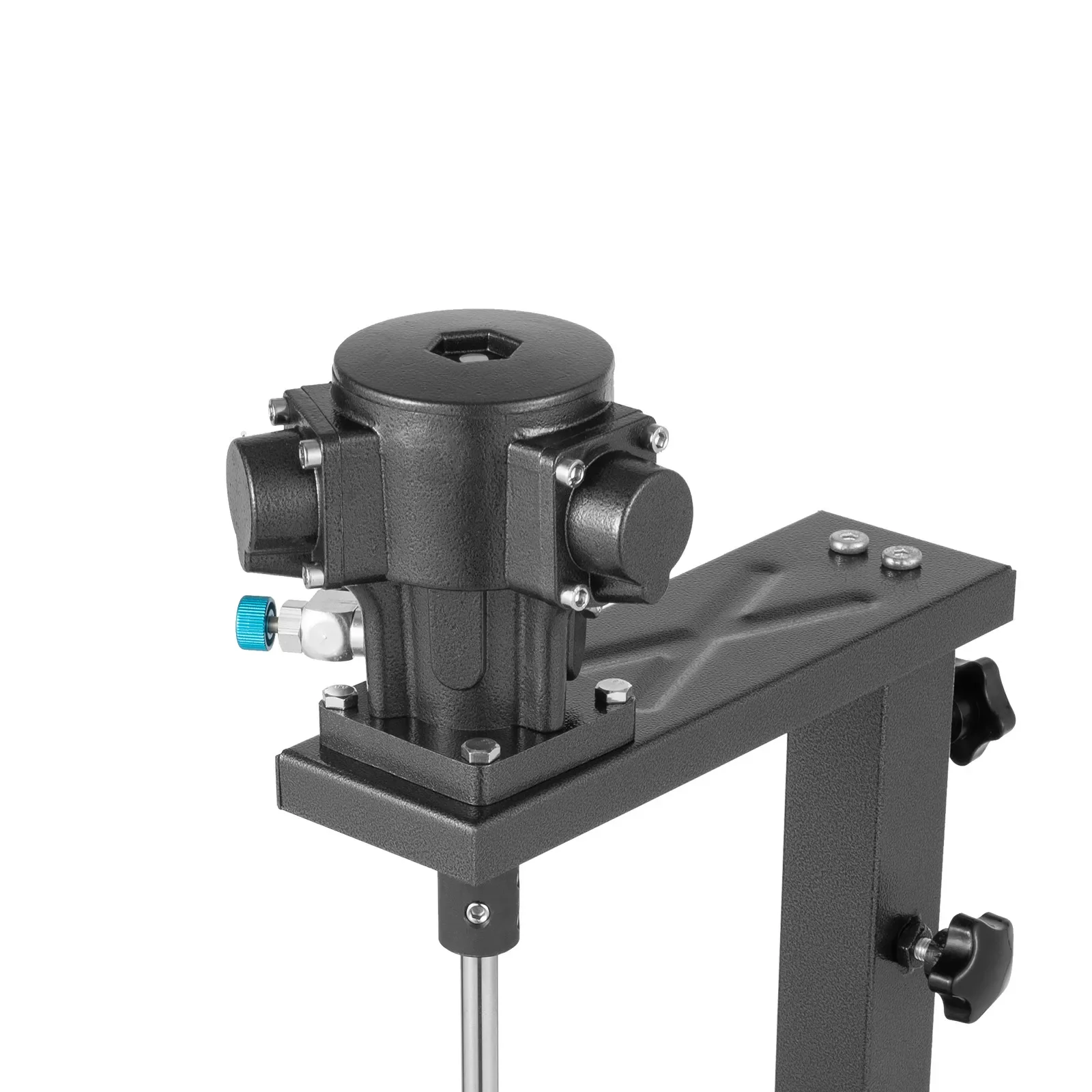 Professional Pneumatic Mixer Machine - 2600 RPM Adjustable Speed, Stainless Steel Shaft for Adhesives, Coatings & Laboratory Use