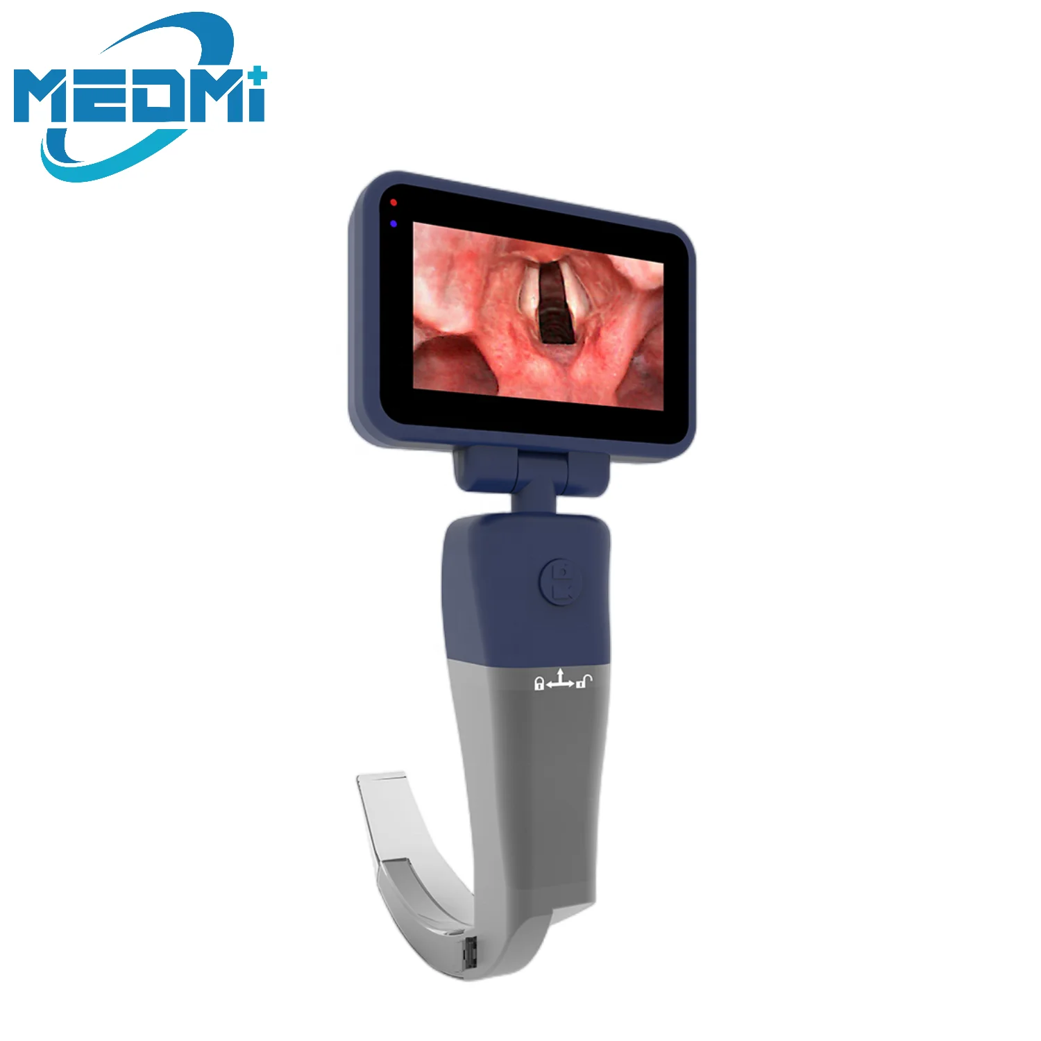 

Medmi JM-31D laryngoscope kit disposable video laryngscope(6 handles) with 3" LCD screen