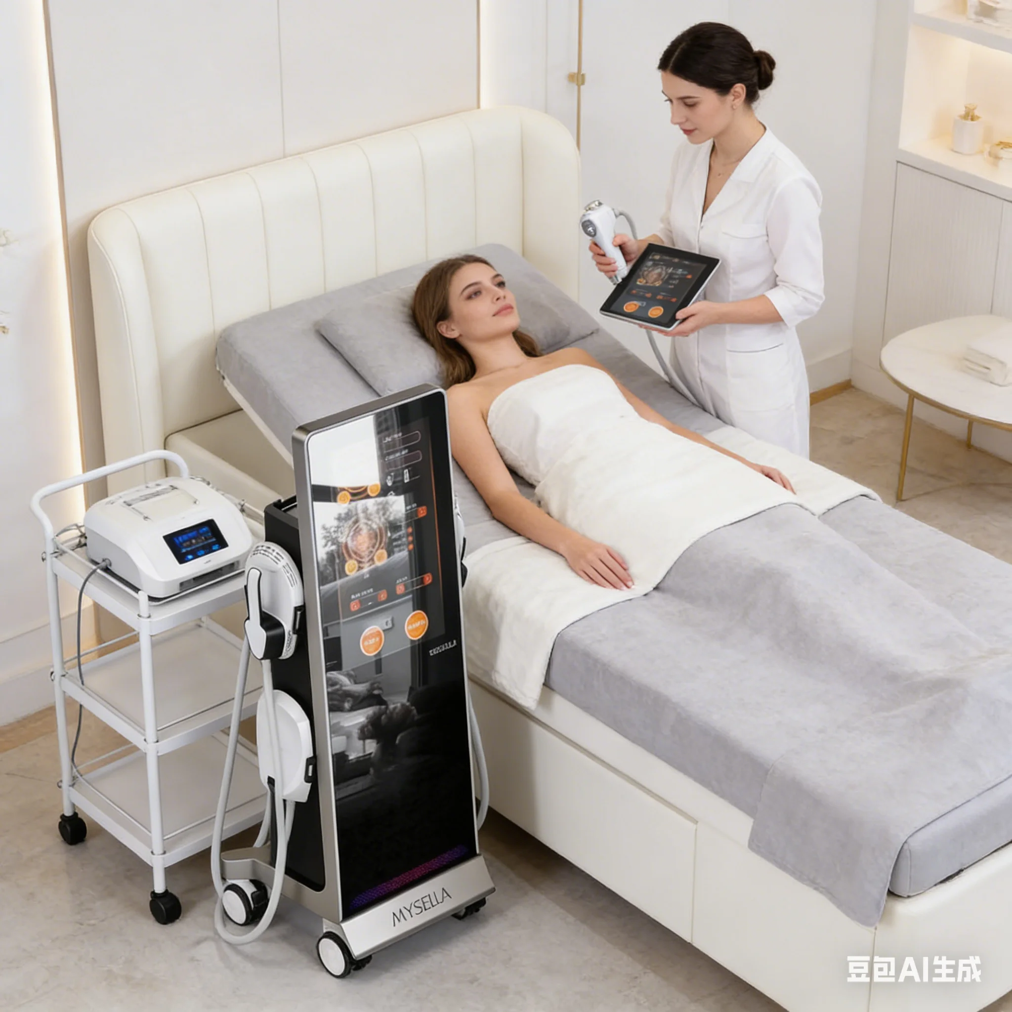 

2026 SLyric Machine: Аппарат для коррекции фигуры и стимуляции мышц EMS RF Sculpt 15, электромагнитный массажер для ягодиц, для здорового и красивого тела