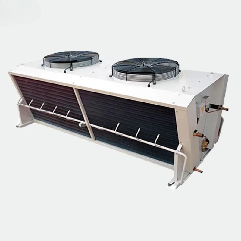 Tabung kondensor unit kipas kondensor vertikal pendingin dan pendingin kondensor berpendingin udara