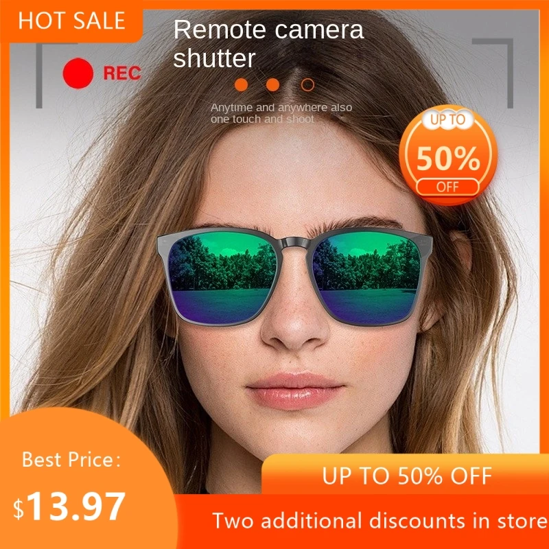 Echowear Smart AI Smart Music Language Translation Real-time Dialogue Touch Control Voice Assistant Wireless Bluetooth Glasses