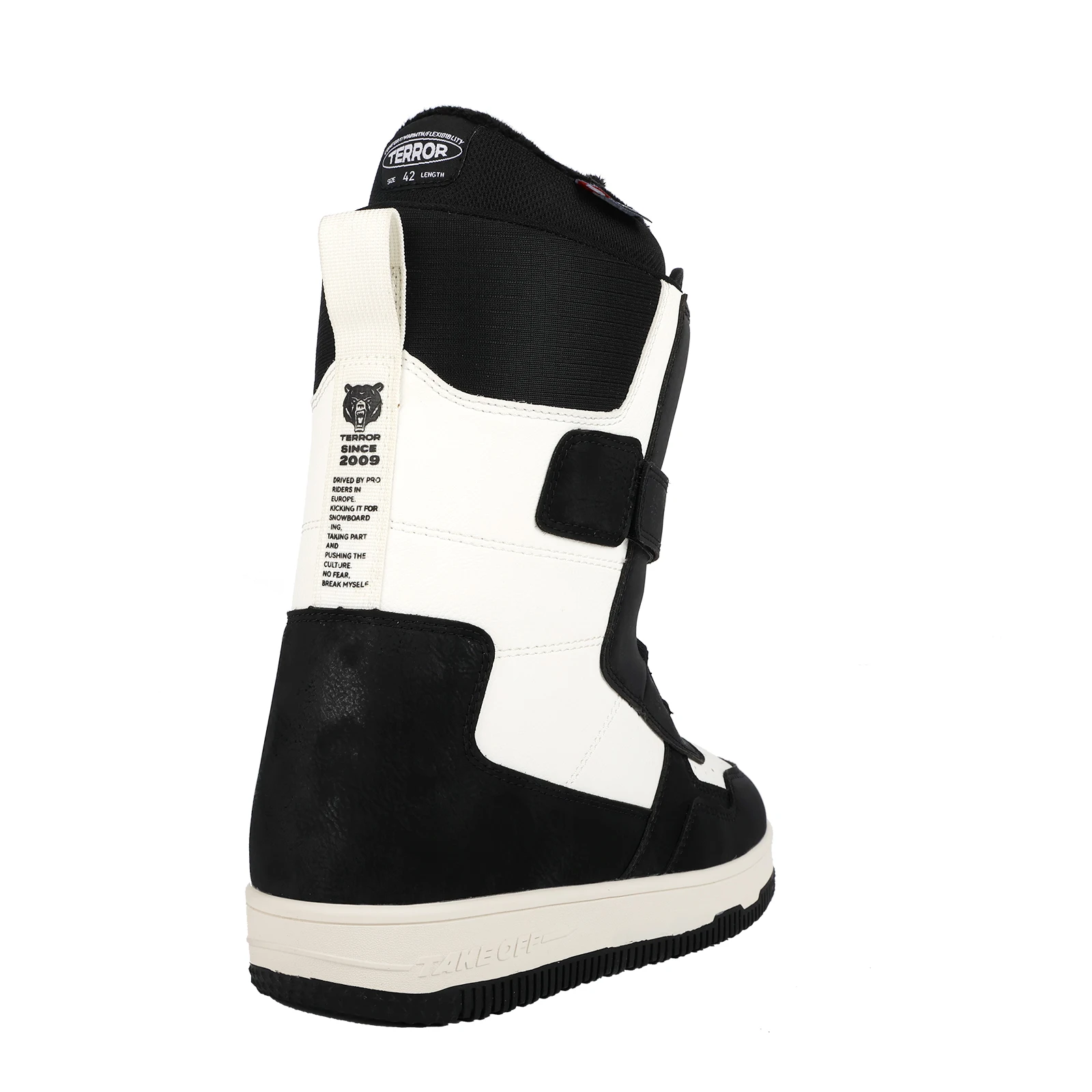 Botas de snowboard com mostrador único TERROR A-Force 2.0 All-Mountain Freestyle Medium Flex Warm Liner