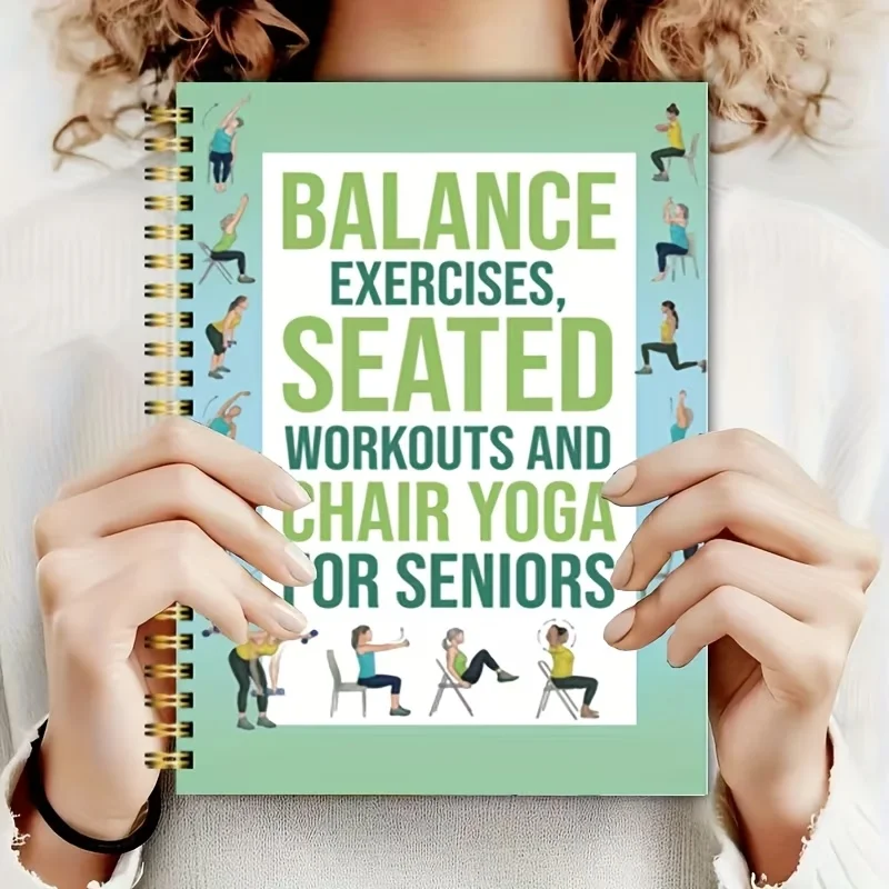 Chair Yoga Exercise Notebook F - огляд і ціна Yoga Fitness Journal