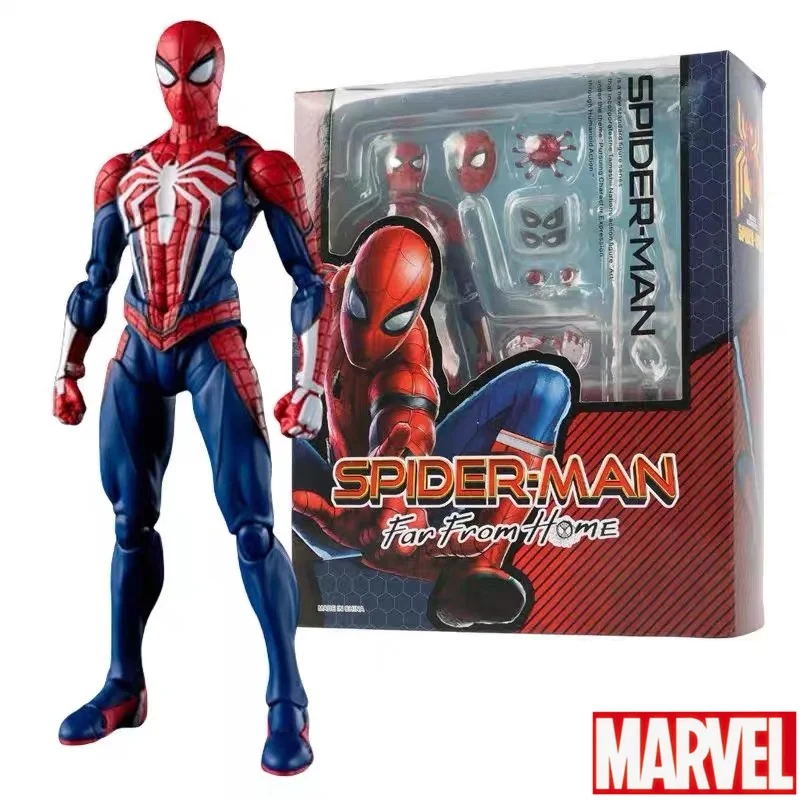 Ps4 Spiderman Figura Avengers Spider Man Action Figures Aggiornamento Vestito Ps4 Gioco Edizione Bambola Giocattoli Caldi Per I Ragazzi Regali Hot