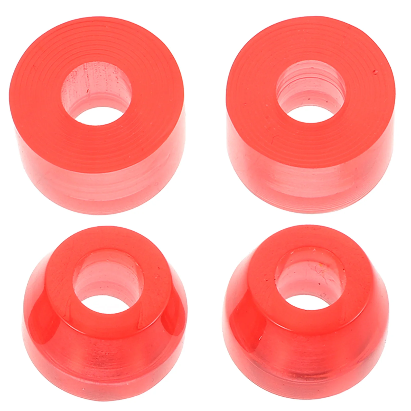 

Skateboard Shock Absorbing Gasket Roller Parts Pu Red Cushioning for Skateboards