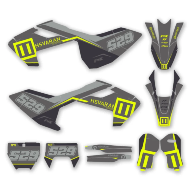 

Полный комплект мотоциклетной графической фоновой наклейки SPACE для Husqvarna TC FC TX FX FS 2016 2017 2018 TE FE 17-19 комплект наклеек