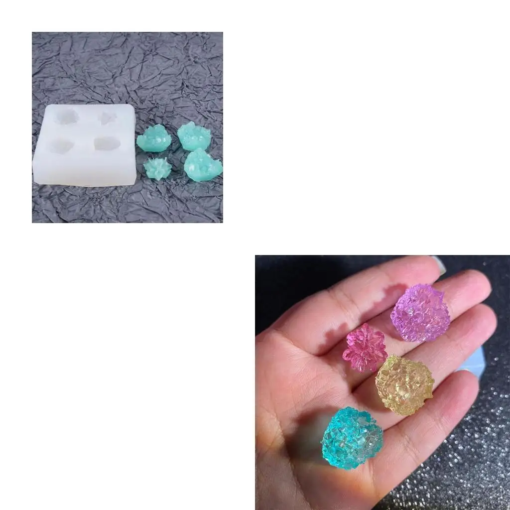 

9HJK Handmade Decorations Silicone Mould DIY Crafts Jewelry Keychain Necklace Mold