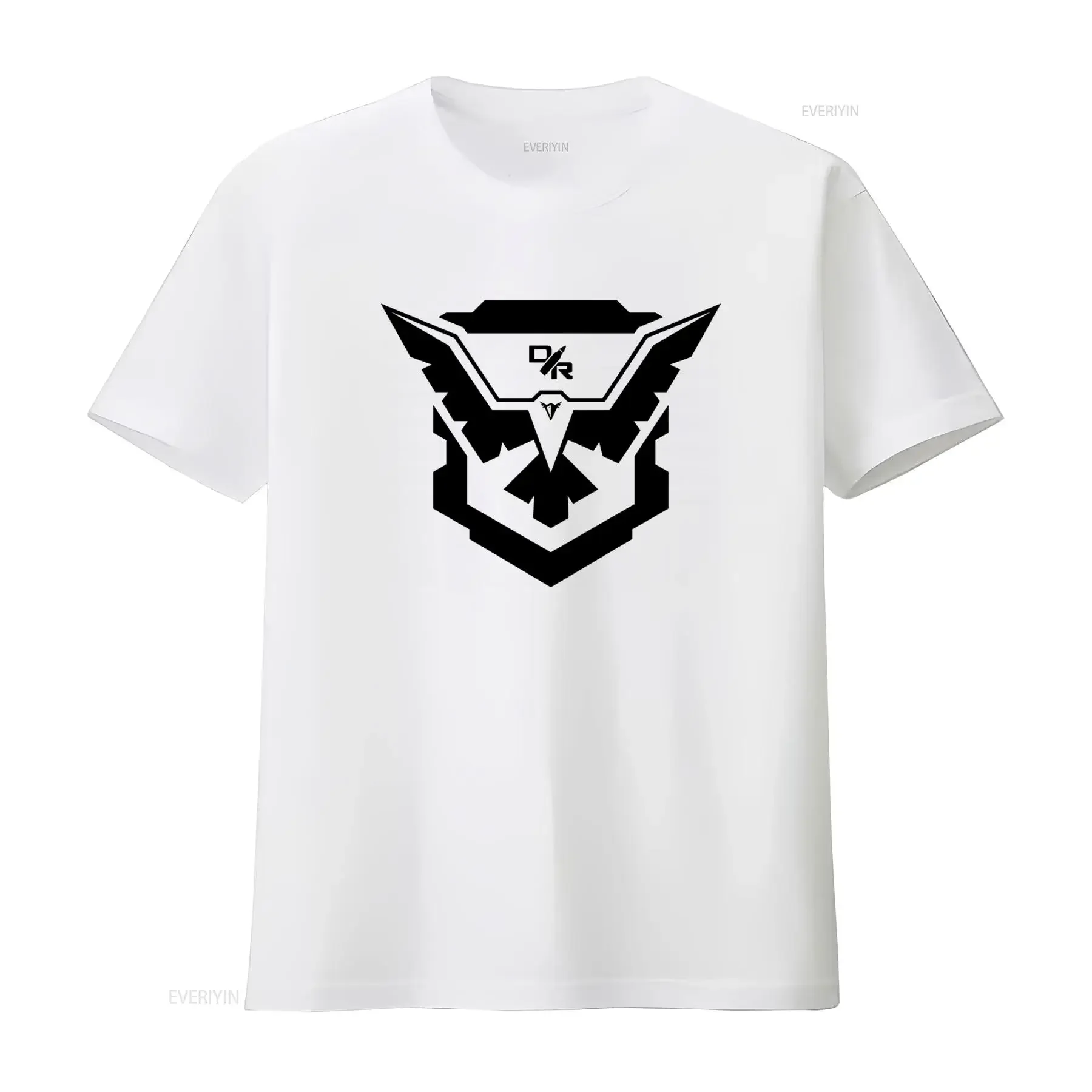 Demolition Ranch Merch T Shirt with Demolitia Eagle Logo Print for Casual Fashion vintage Washed Versatile Unisex fashion homme