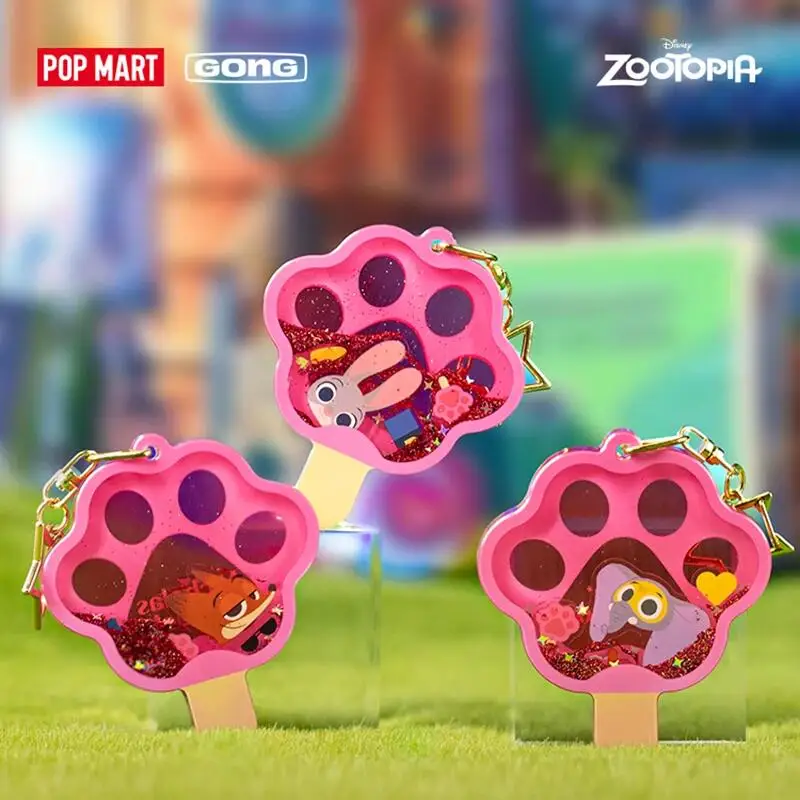 

POP MART Gong Zootopia Claw Popsicle Acrylic Anime Action Figure Dolls Blind Box Guess Bag Desktop Ornament Figurines Home Decor
