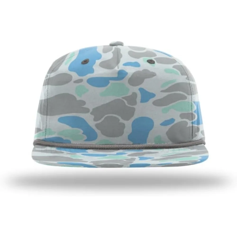 Regulowana czapka typu snapback z ochroną przeciwsłoneczną UPF 50+ |   Dostępne opakowania zbiorcze dla papuszy, zapinane na zatrzask, typu flip-up.