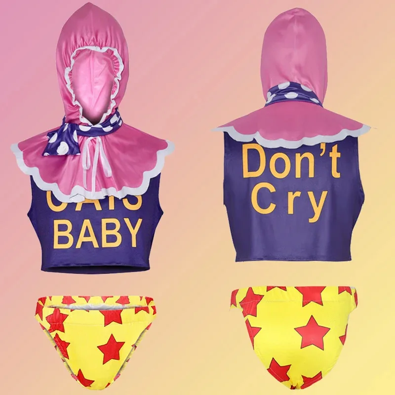 Senor Rosa Cosplay Baby Rollenspiel Outfits Anime One Cosplay Stück Kostüm Erwachsene Männer Fantasy Fancy Dress Up Party Kleidung