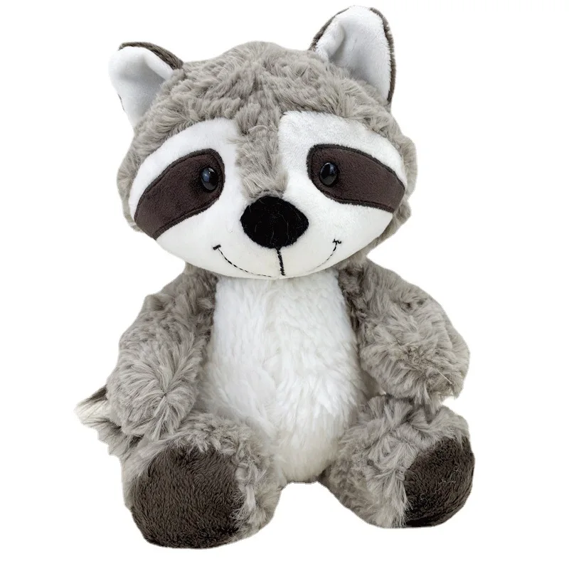 25cm Lovely Raccoon Plush Toy Cute Soft Stuffed Animals Doll Pillow For Girls Children Kids Baby Birthday Gift