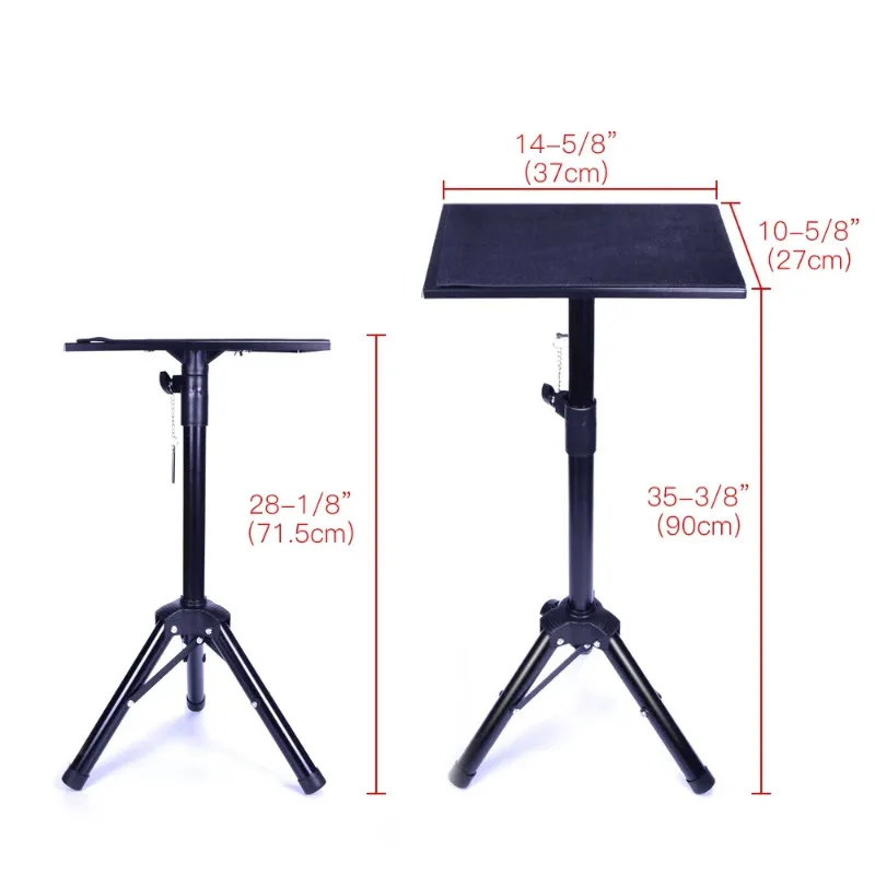 Metal Black Tripod Magic Table Magic Tricks Amazing Stage Magic Magician's Table Accessory Height Adjustable Easy To Carry