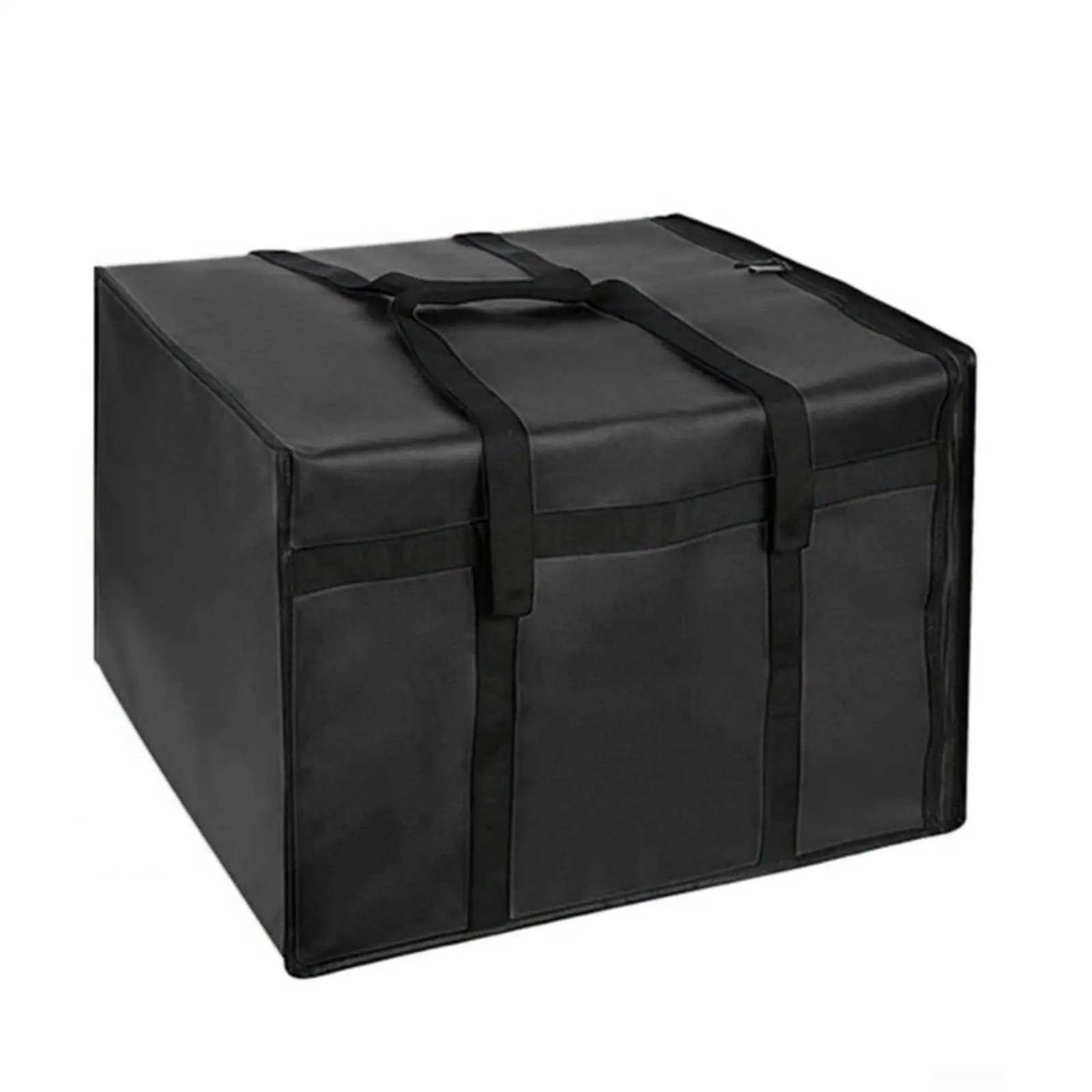 Pizza Container Thermal Bag for Hot Food Delivery Insulated Carrier for Restaurant Pizza Box Transport Heavy Duty