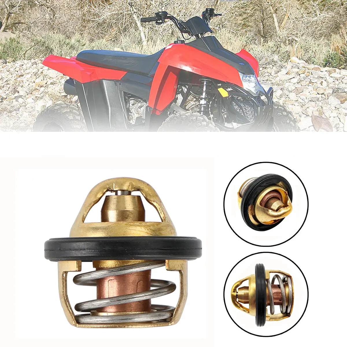 

ABOK-1 шт. 3084940 3090049 термостат охлаждающей жидкости двигателя автомобиля для Polaris для SPORTSMAN 500 96-13 Ranger Ranger ATV