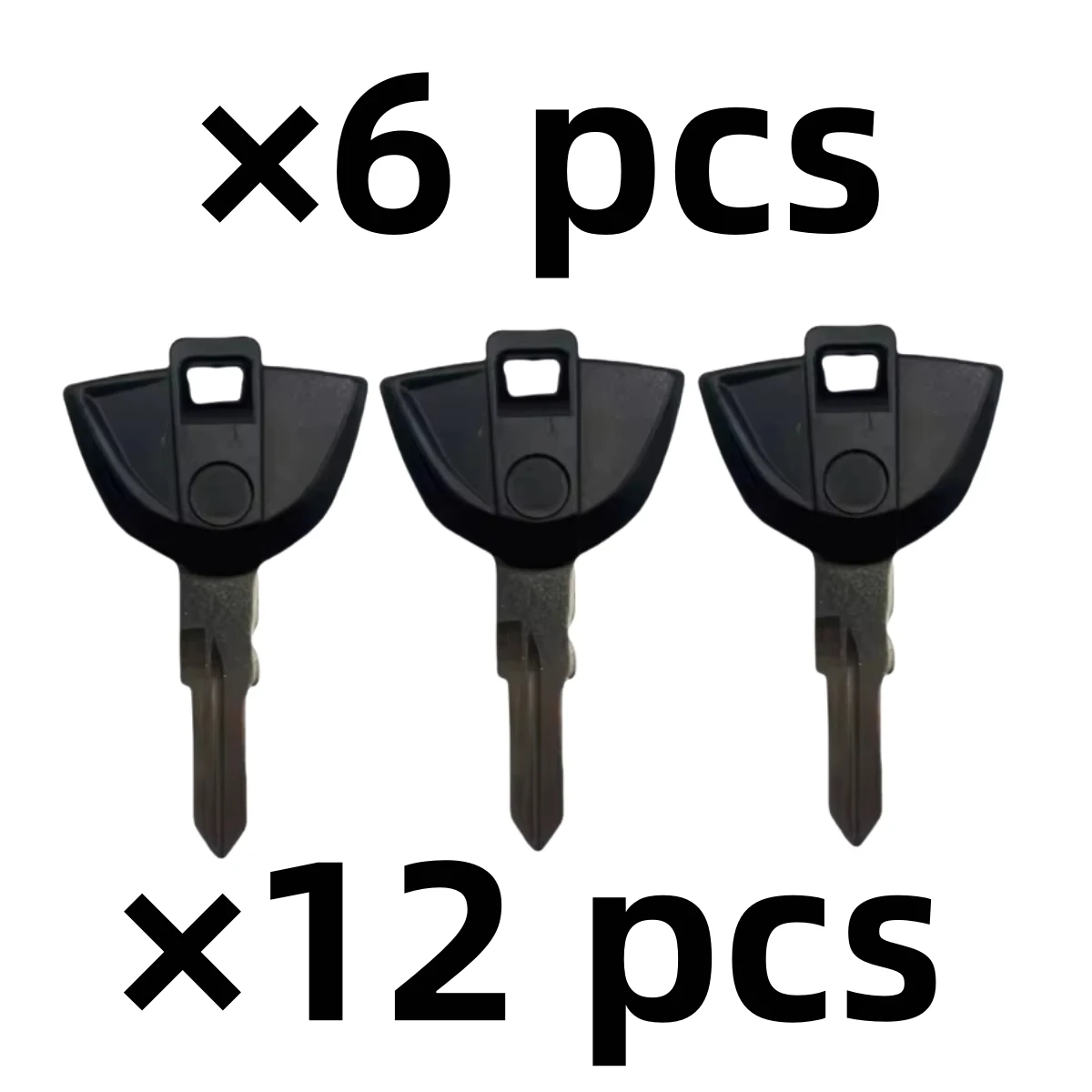 

6PC 12PC For BMW G310GS G310R 310R C600 Sport C650GT Blank Key Motorcycle Replace Uncut Keys can be placed anti-theft original