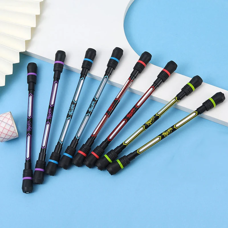 ปากกาหมุนได้หลากสี 1 ชิ้น/แพ็ค ปากกาเจลสำหรับเล่นเกมหมุนนิ้วได้ มี 4 สีให้เลือก อุปกรณ์เสริมสำหรับคลายเครียดระหว่างเรียน ZYF