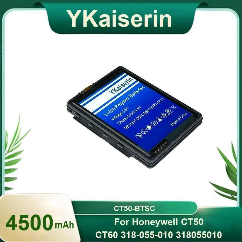 

4500Mah CT50-Btsc For Honeywell CT50 CT60 318-055-010 318055010 Mobile Data Terminal Battery High Quality Portable