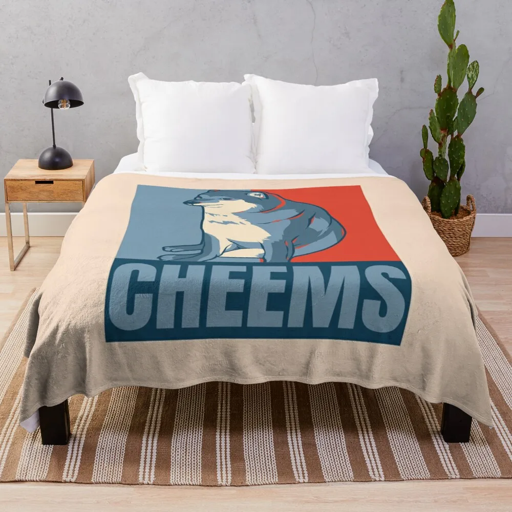 

CHEEMS Throw Blanket Quilt Blanket