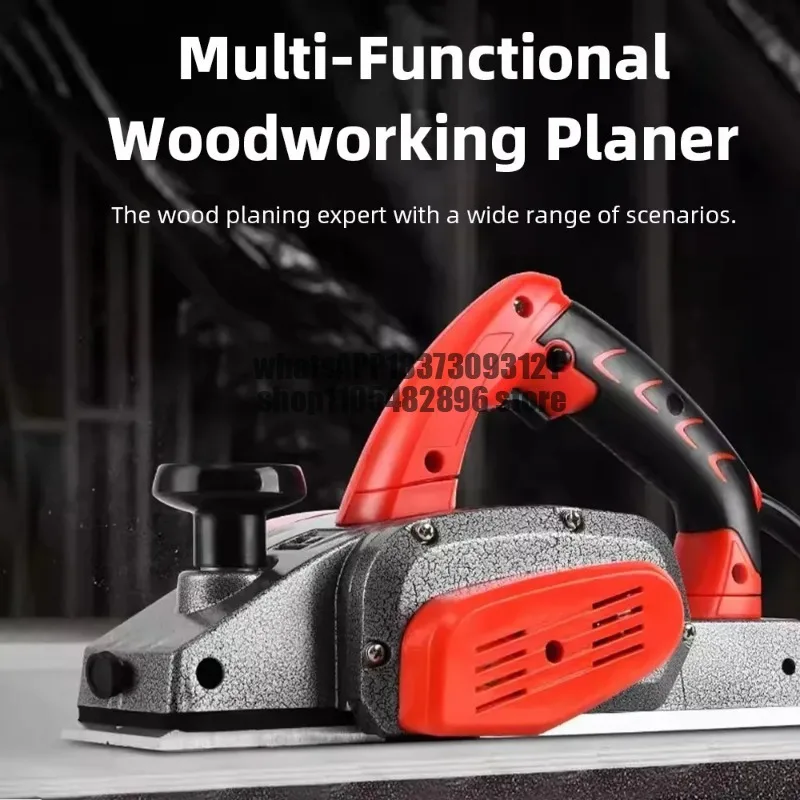 Mini Electric Planer Benchtop Wood  Multifunctional Electric Planer Power Tools Press  for Planing Boards