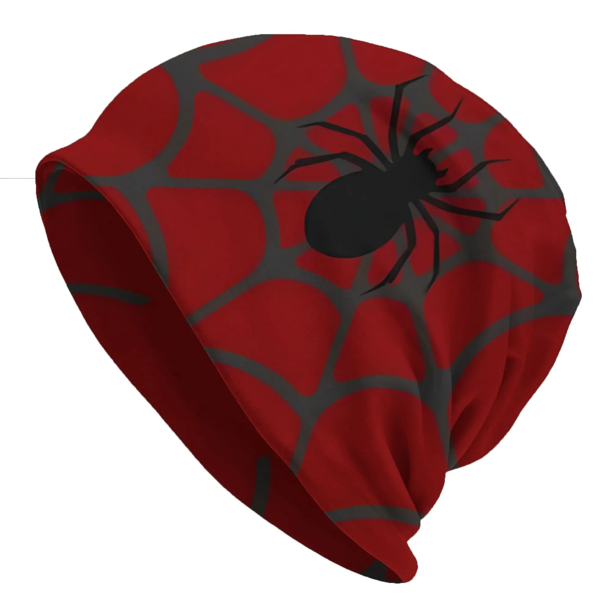 Gorros   Summer Hats Spider And Web Digital Thin Hat Bonnet Hipster Skullies Beanies Caps Men Women's Earmuffs