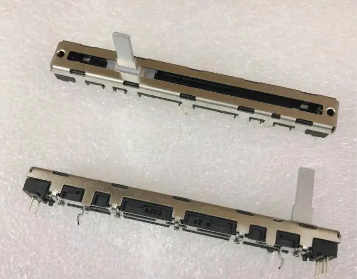 5pcs/LOT Mixer MG16CX Sliding Potentiometer A20K Pusher Double in 75mm